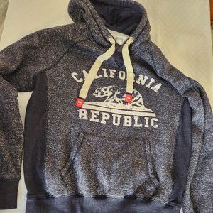 California city wear men's large fleece hoodie